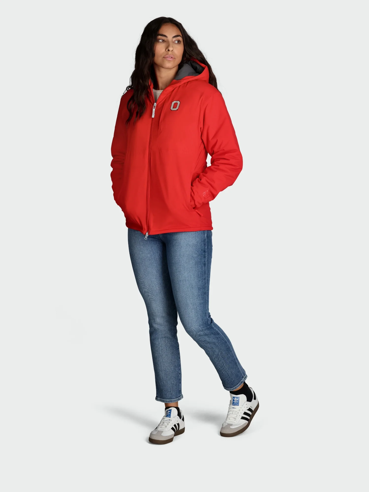 Warm One Insulated Jacket / Ohio State Buckeyes / Scarlet - Image 3